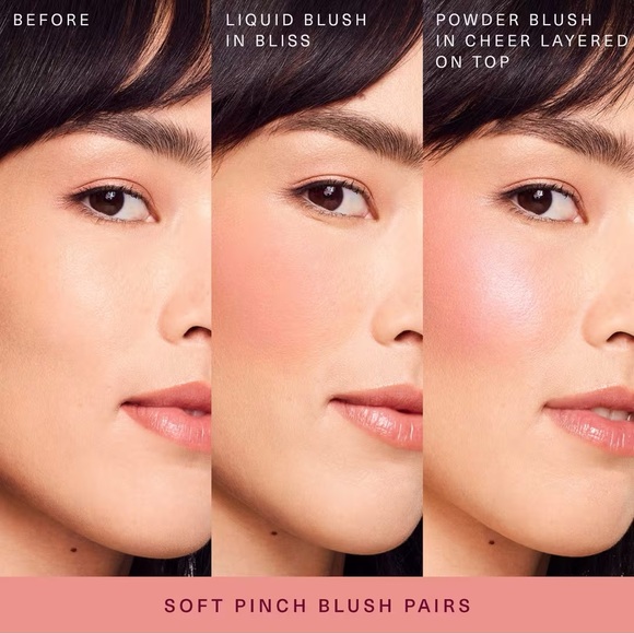 Rare Beauty Cheer Soft Pinch Luminous Powder Blush- light warm pink, smoothing - Picture 3 of 9